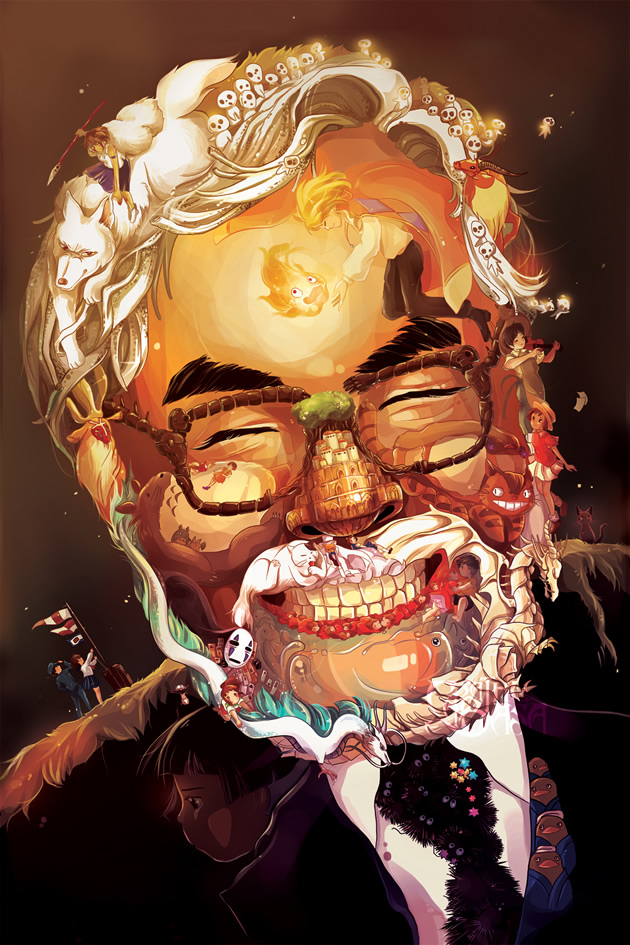 Hayao Miyazaki homenagem