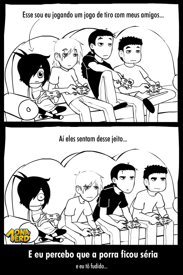 gamers a porra ficou seria