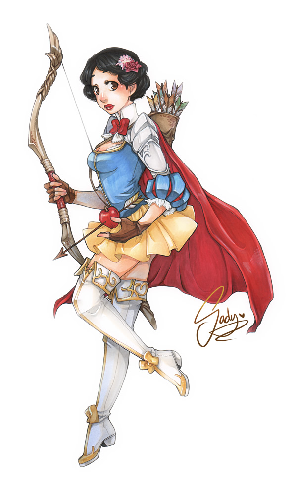 princesas disney medieval guerreiras 1