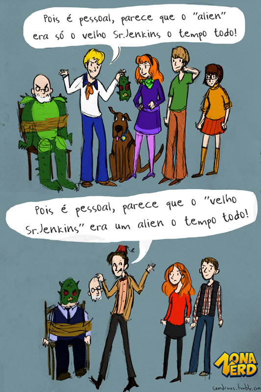 diferenca scooby doo doctor who