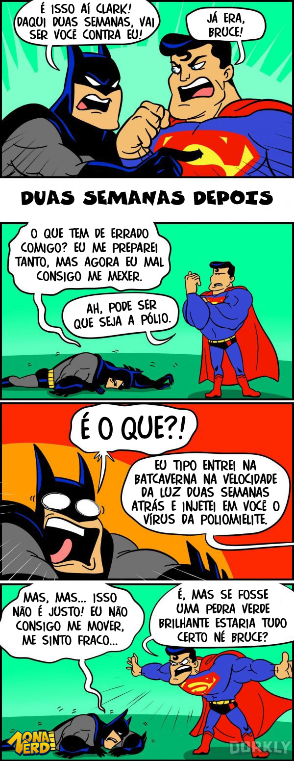 superman ganha do batman