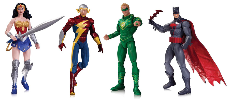 dc collectibles earth 2 action figures