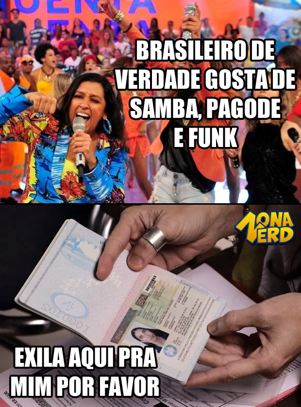 brasileiro de verdade samba funk pagode zona nerd