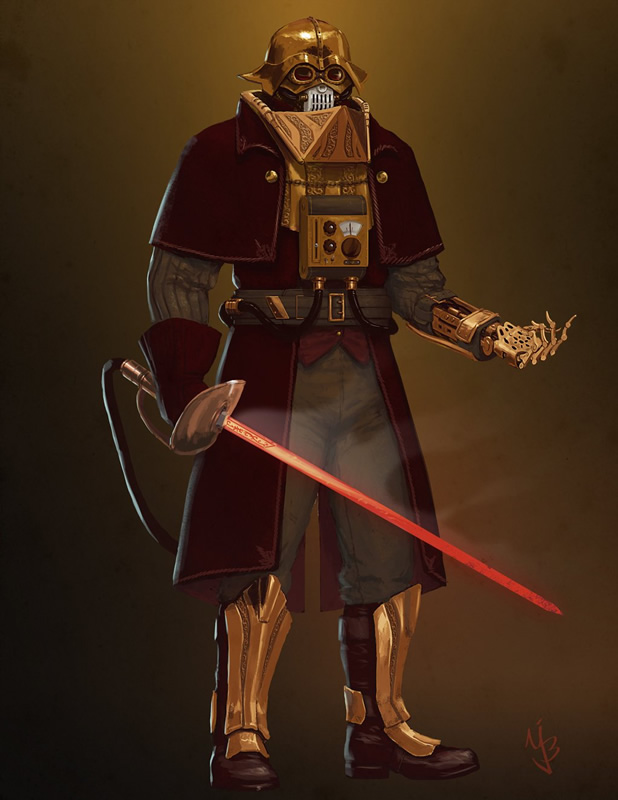 versao alteranativa redesign darth vader 07