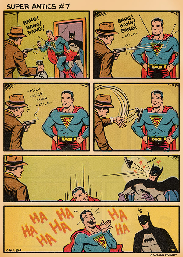 superman sempre babaca