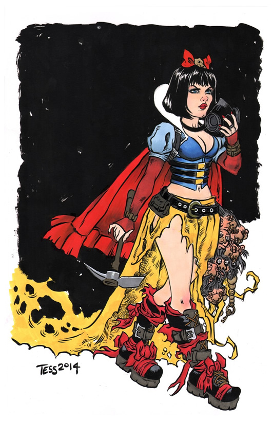 princesas disney pos apocaliptico 02