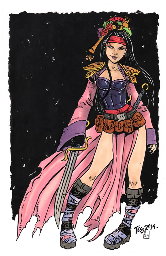 princesas disney pos apocaliptico 05