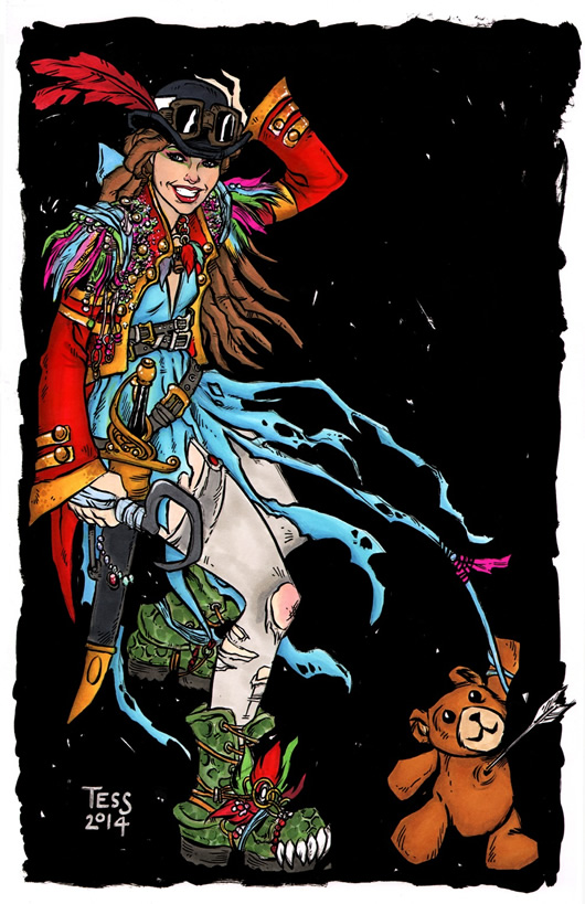 princesas disney pos apocaliptico 07