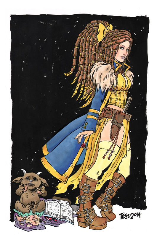 princesas disney pos apocaliptico 10